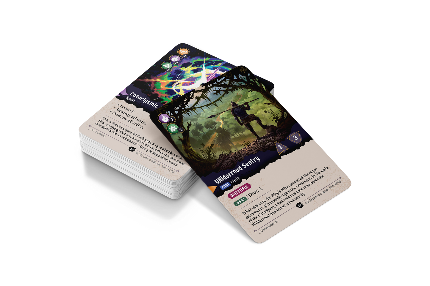 PRE-ORDER Luminous Card Game - Wanderers Series 1, First Edition